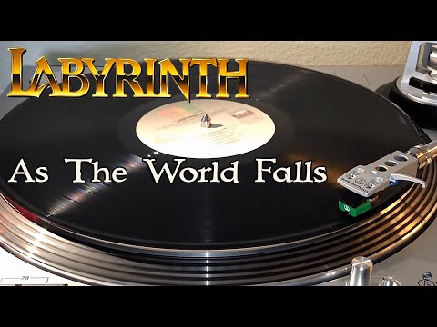 Labyrinth OST - As The World Falls (David Bowie) - [HQ Rip] Black Vinyl LP