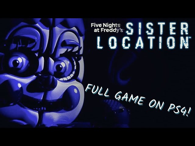 FNAF Five Nights At Freddys 1-4 + Sister Location Game Sony PS4 XBOX One  Switch