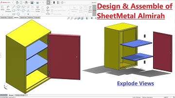 I Built a DIY Almirah Using Only SolidWorks
