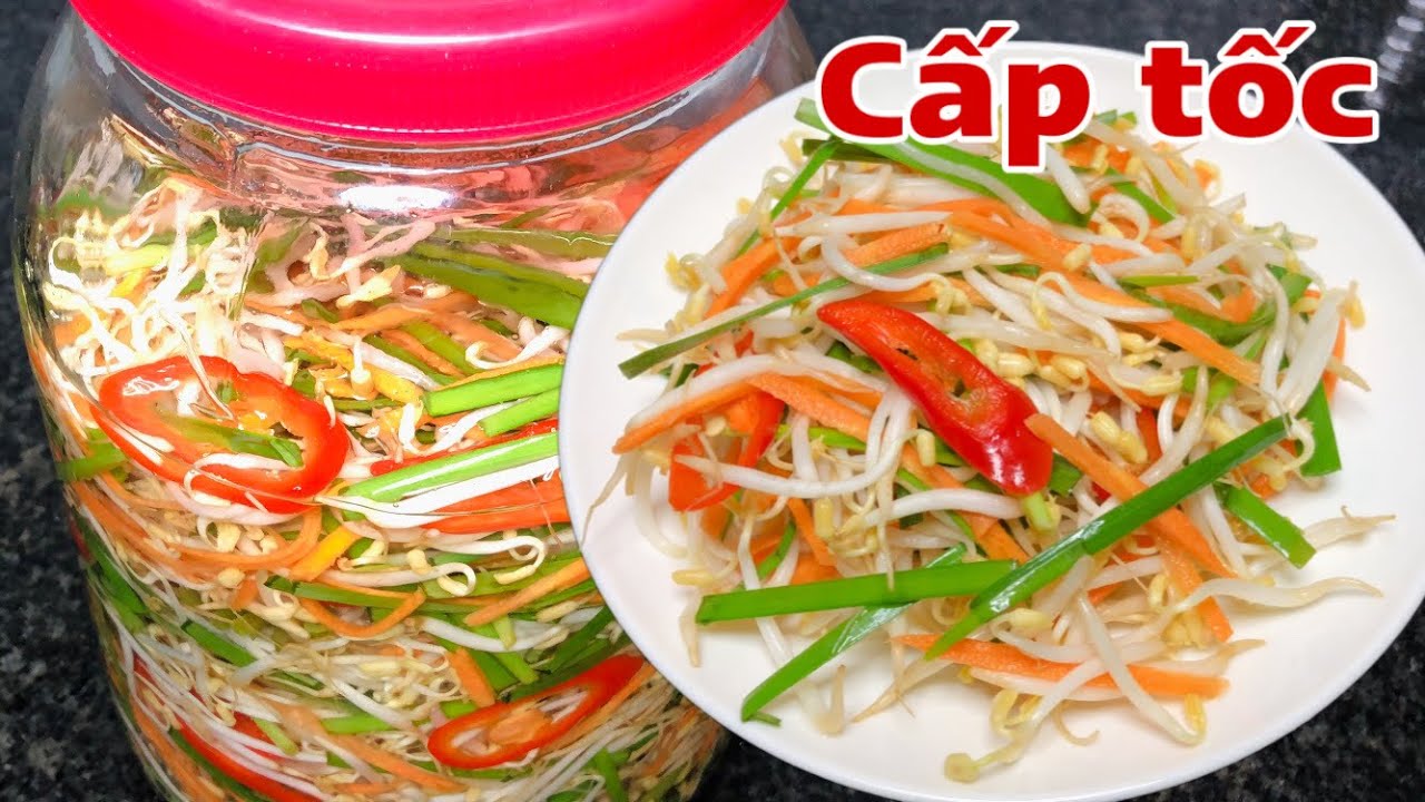 Cách làm DƯA GIÁ CẤP TỐC vài tiếng có ăn.