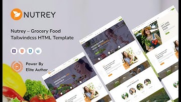 Get Nutrey – The Ultimate Grocery & Organic Food HTML Template for Just $19!