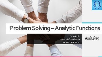 Problem Solving on Analytic Functions - 2