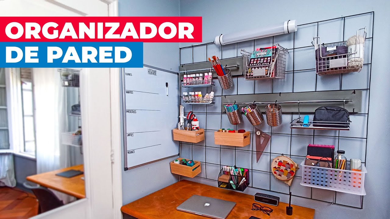 Organizador de pared DIY ¡hazlo tu misma!