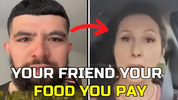 High Value Man REFUSES To Pay DATE'S Bill For Food & Friend & LEAVES Them With The Bill