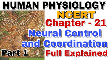 NCERT Ch-21 Neural Control and coordination Class XI Human Physiology Part 1 for Boards & NEET/AIIMS
