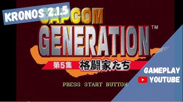 Kronos 2.1.5 - Capcom Generation -  Dai 5 shuu Kakutouka tachi (Japan) (Gameplay) (Sega Saturn Emu)