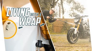 Challenges Of Living With A Wrapped Motorcycle