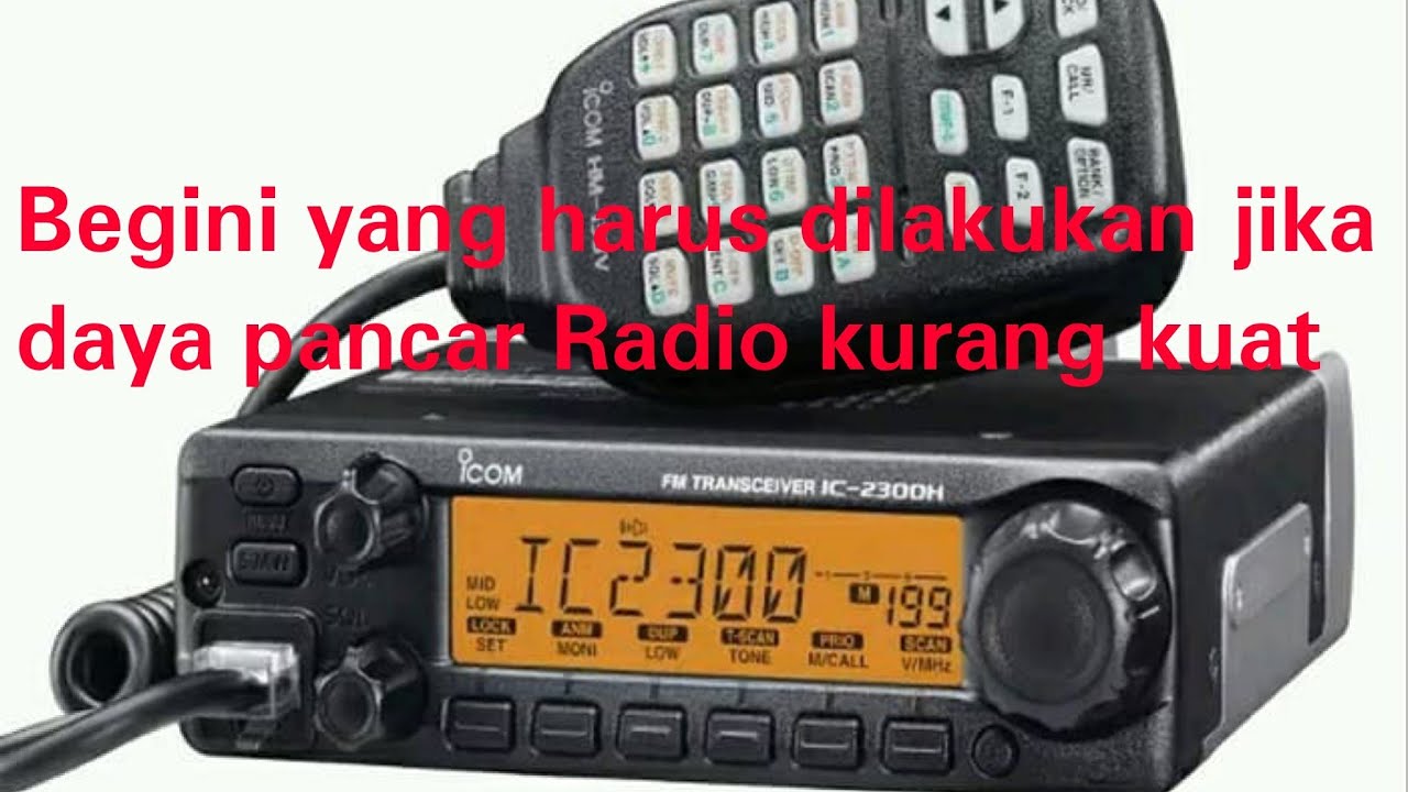 Toturial modif antena Radio RIG agar Matching (daya pancar nya lebih ...