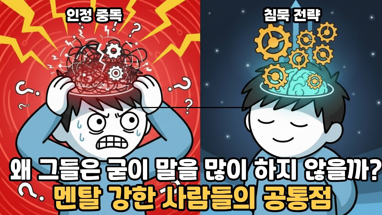 말을 아끼는데 무시 못할 아우라가 나오는 사람들의 비밀