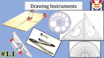 Instruments for Engineering Drawing || MechGate