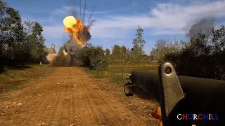 What an expert anti tank can do with only 2 rockets in Hell Let Loose...