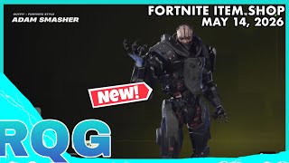 *NEW* ADAM SMASHER IS HERE+LOCKER BUNDLE &amp; STAR WARS! FORTNITE ITEM SHOP (May 14, 2026)