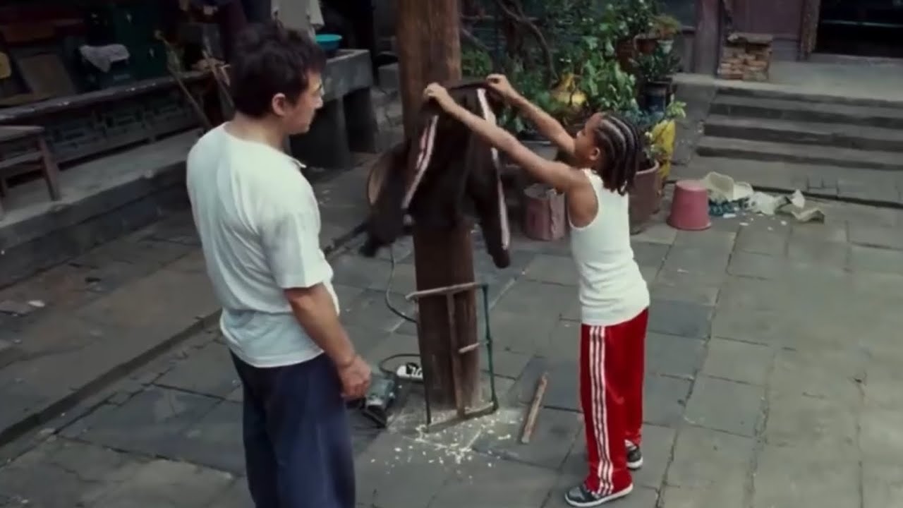 Jacket scene - The Karate Kid (2010) - YouTube