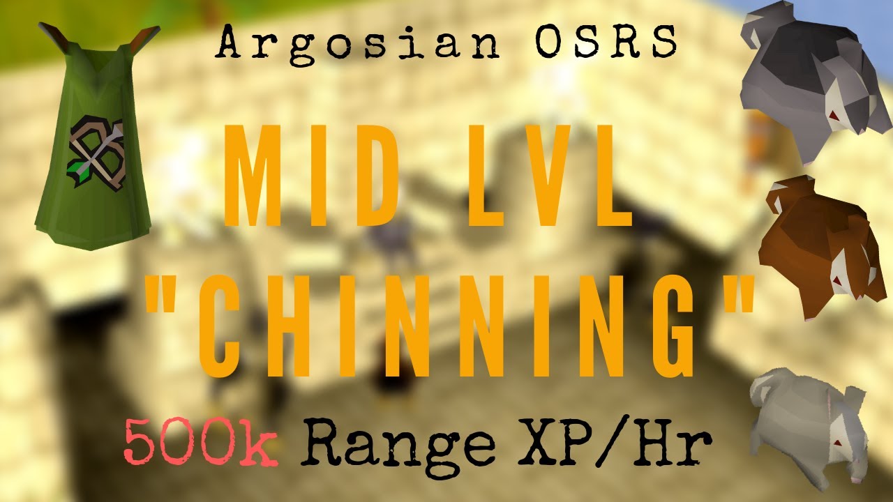 OSRS 500k Range XP p/h Fastest MidLvL Method [2019] YouTube