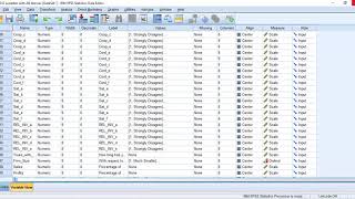 Intro to SPSS: Importing Data, Merging, Recoding