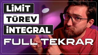 LİMİT TÜREV İNTEGRAL FULL TEKRAR BAŞLIYOR | Full Tekrar 2022 | TEK PDF | #merthoca #fulltekrar