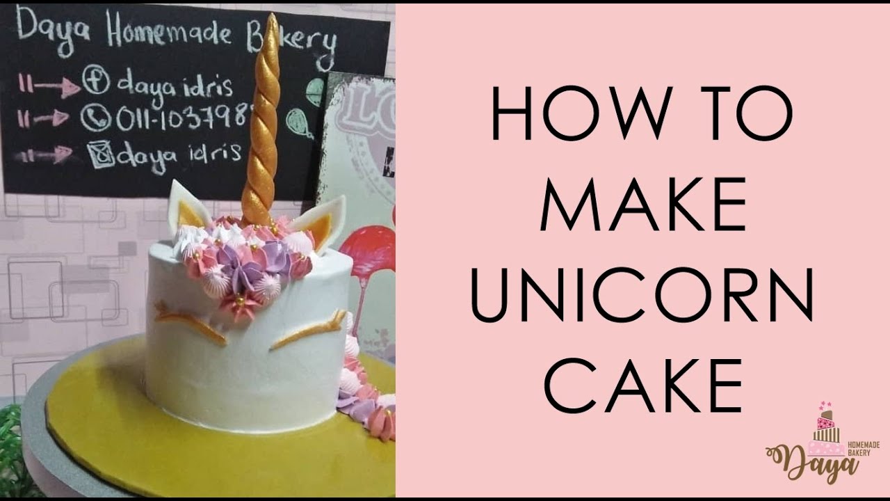 How To Make Unicorn Cake