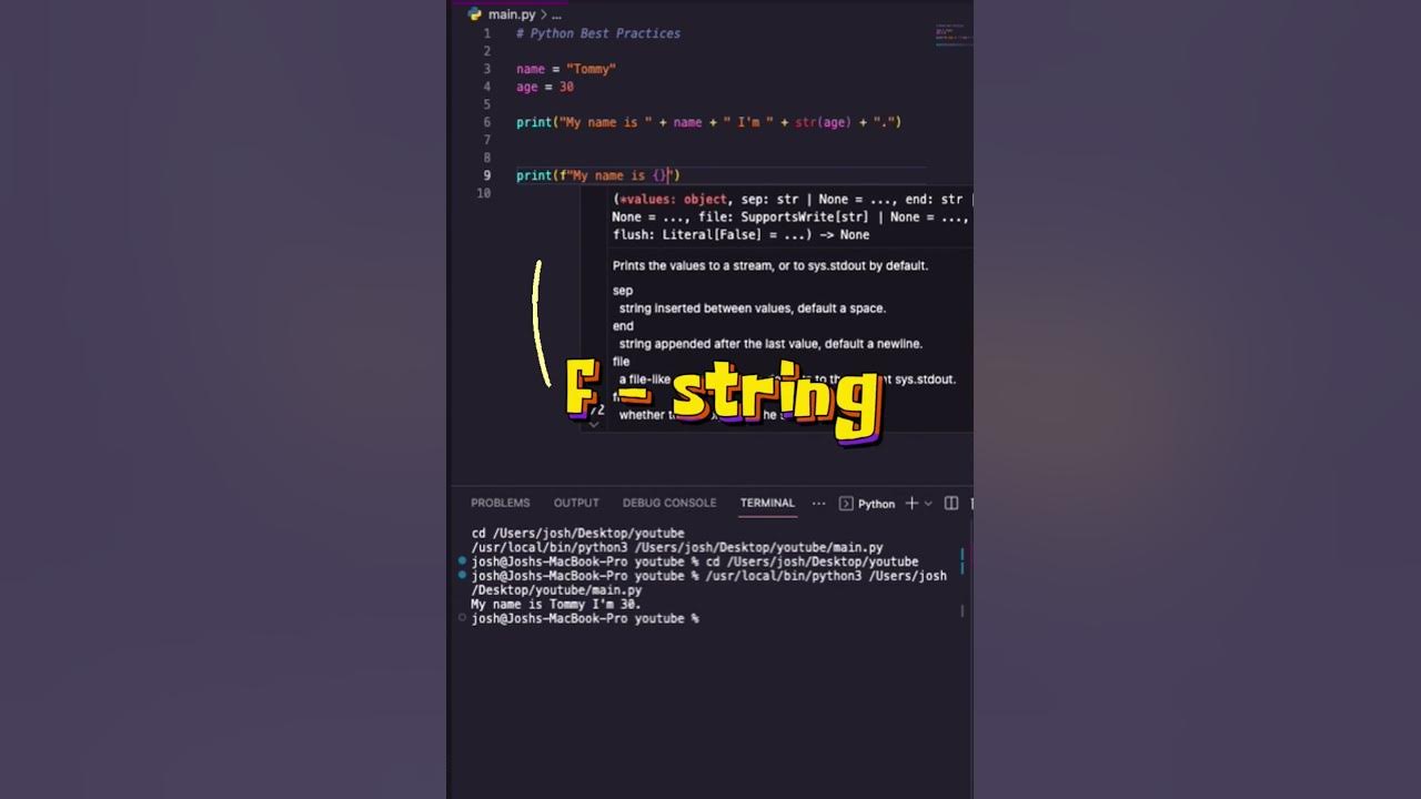 F-Strings in Python: Boost Your Code's Readability Instantly # ...