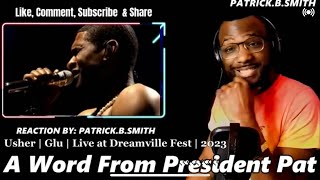 Usher | Glu | Live at Dreamville Fest | 2023 | REACTION VIDEO