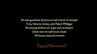 Buju Banton ft. Busy Signal - Si me Clean{LYRICS}