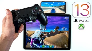 iOS 13- How to Play iOS Games with PS4 or Xbox Controller I CONNECT PS4 CONTROLLER WITH I PHONE X.