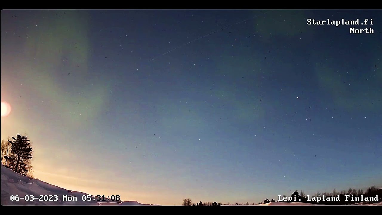 Levi 6.3.2023 SpaceX 51 satellites. "Starlink Satellite Train"