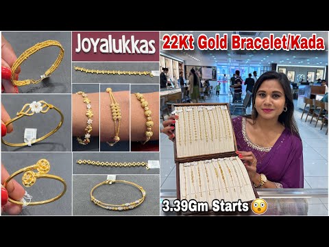 Latest Beautiful Design Joyalukkas Gold & Diamond Bracelet Collection -  YouTube