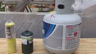 DIY: To chill or not to chill: two ways to refill propane canisters