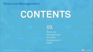 MapReduce distributed off-line batch processing and YARN - Sparkx in memory Distributed computing