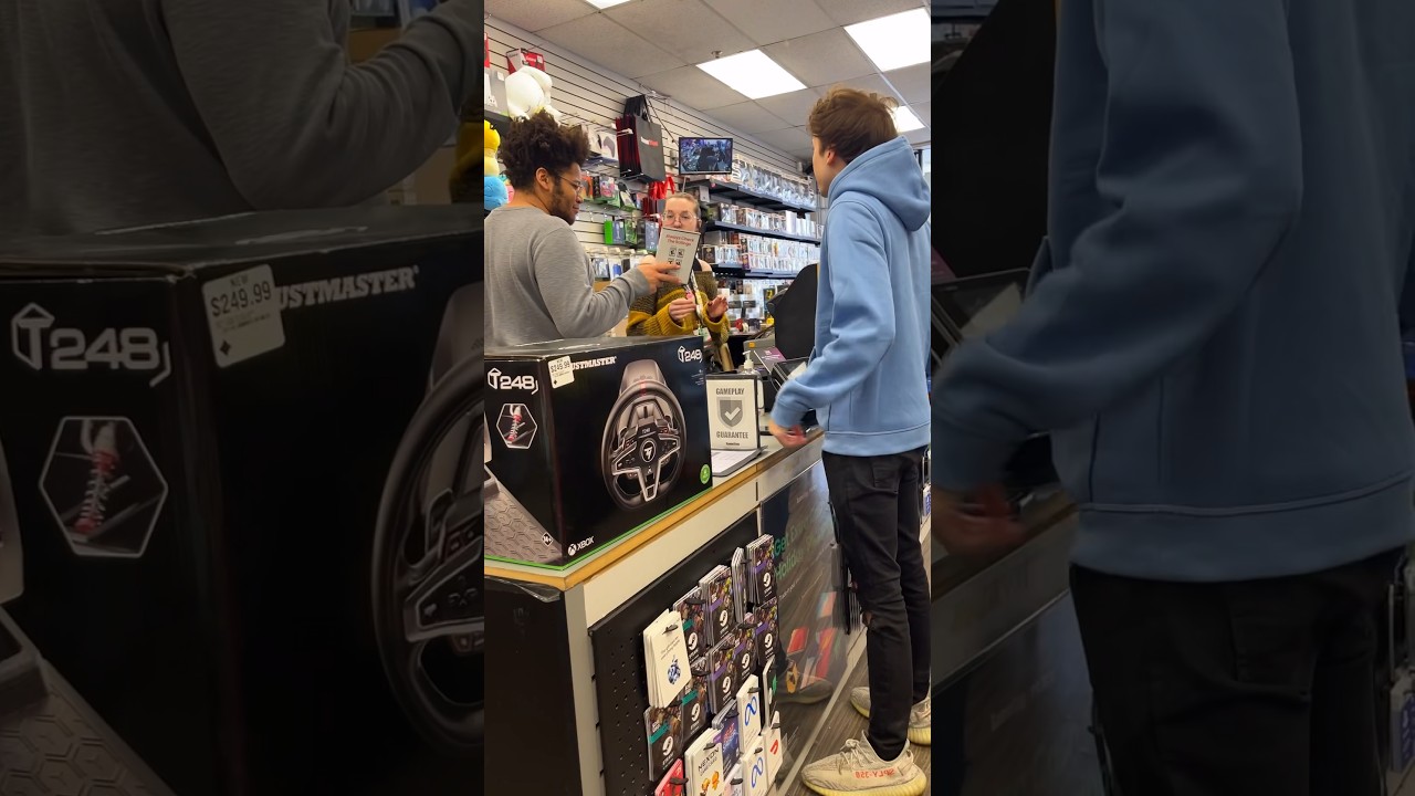 Я наконец-то получил витрину GameStop