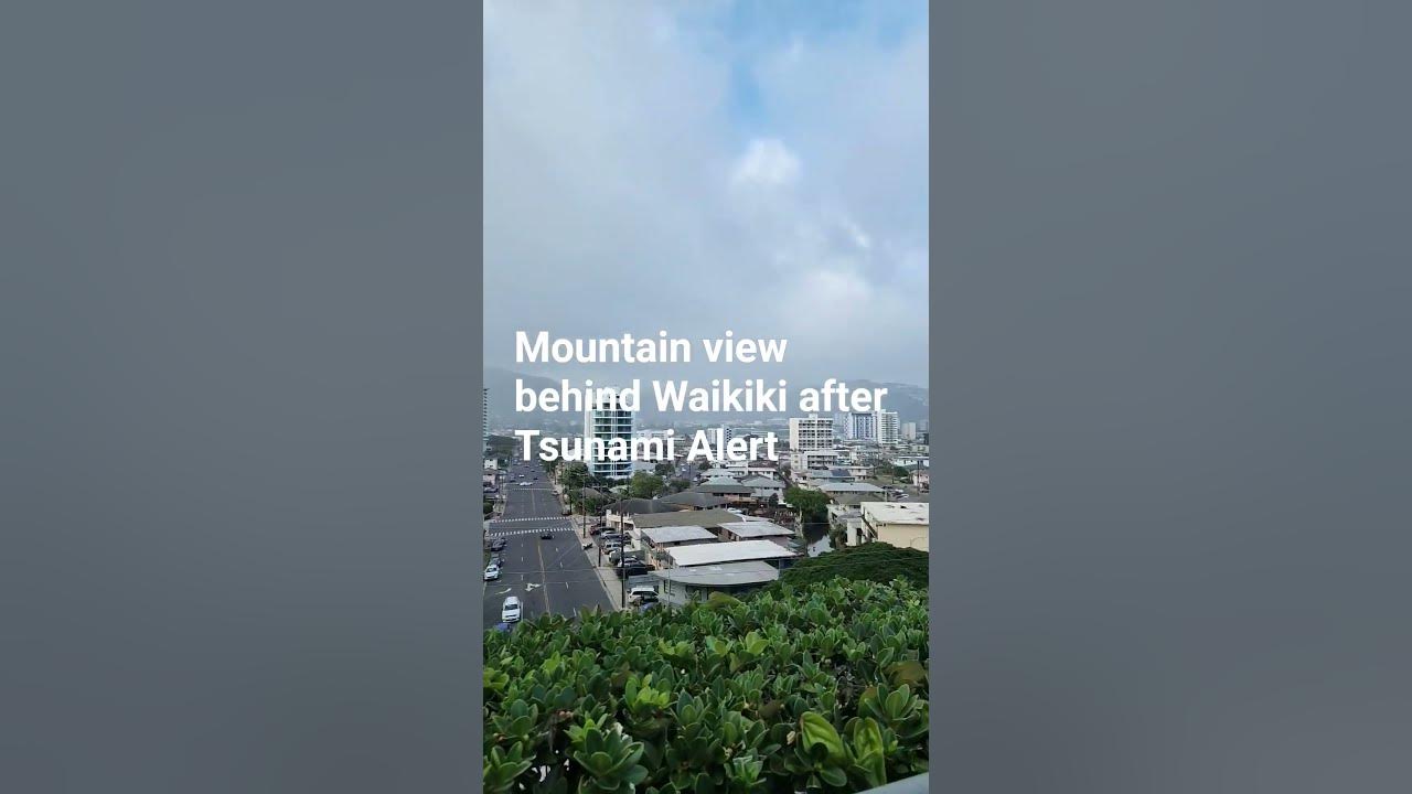 Tsunami alert test today