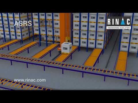 AS/RS Automated Storage and Retrieval Systems- Warehousing