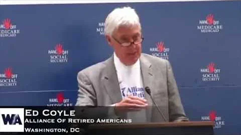Ed Coyle & Members of Alliance for Retired America...