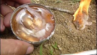 Testing homemade 1 yeard old napalm. Does this old napalm work? Let's find out.