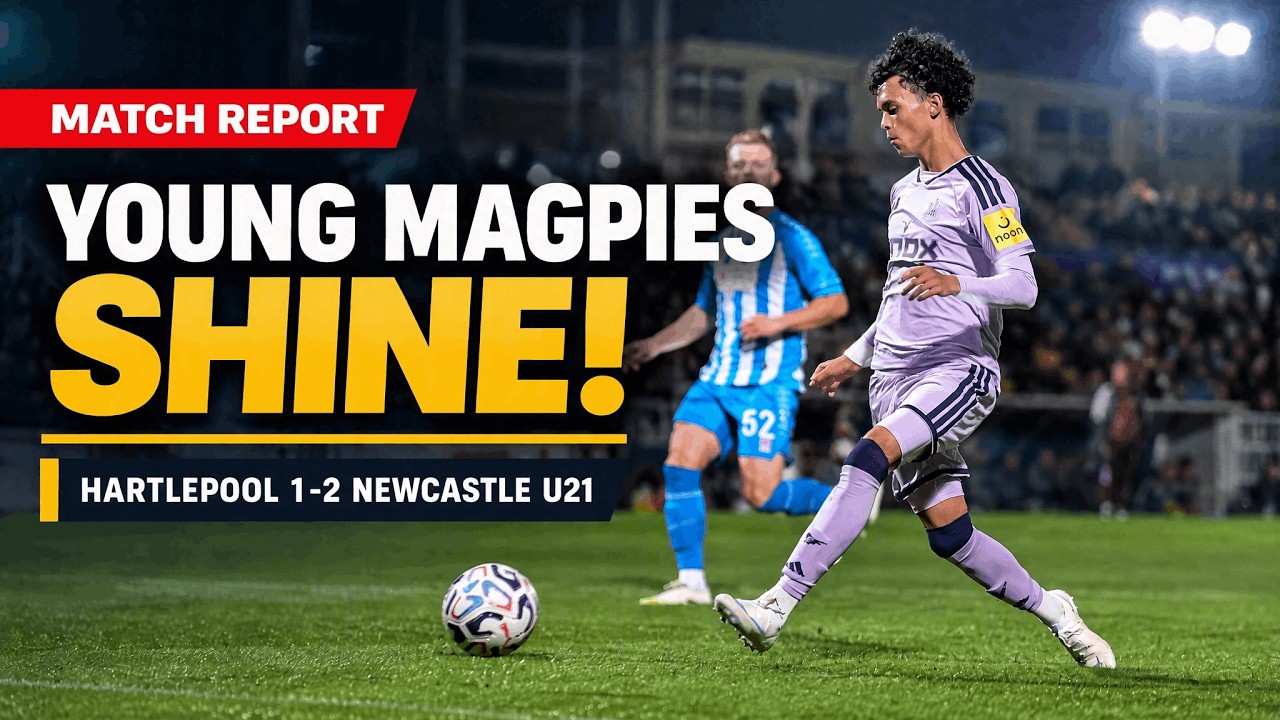 Hartlepool 1-2 Newcastle U21