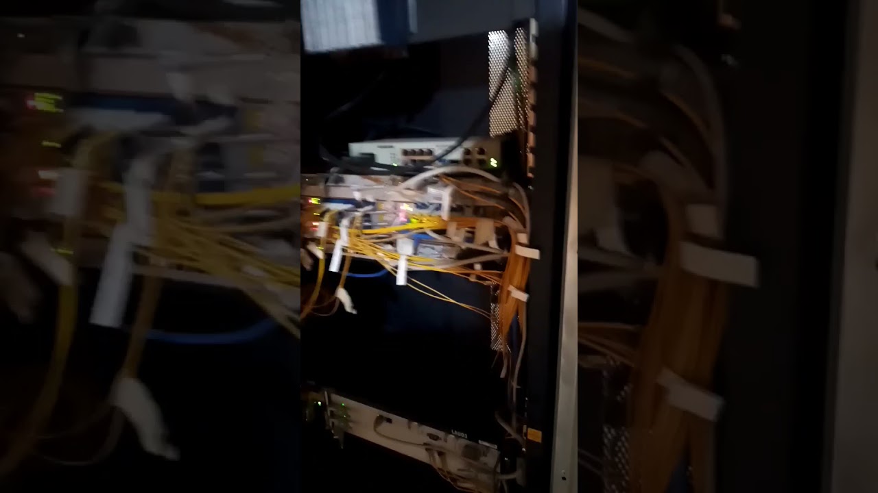 Exchange Rack of Router and Switches |  Data center