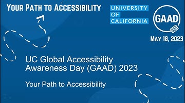 Your Path to Accessibility: Global Accessibility Awareness Day 2023