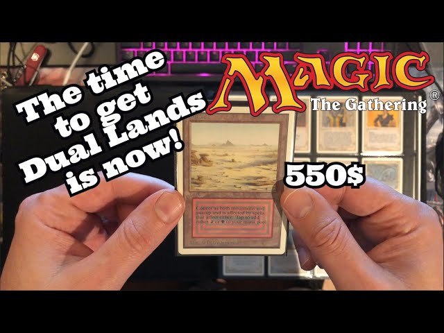 MTG | Magic: The Gathering Dual Lands: Get them now for your Commander  decks! - YouTube