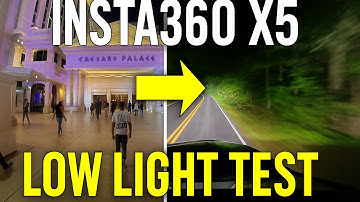 Insta360 X5 Low Light Test: INSANE Night Footage & Stabilization!