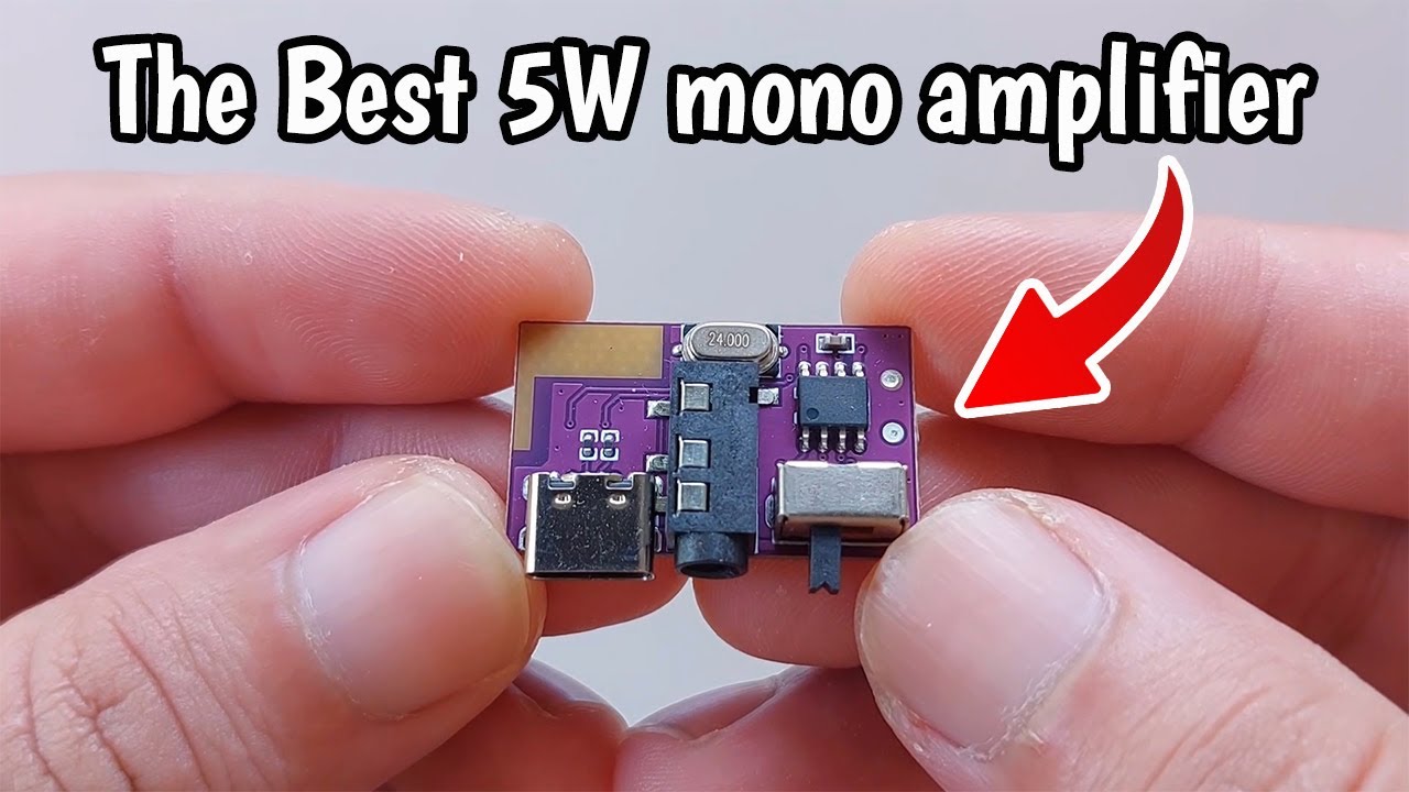 The BEST 5W mini audio amplifier with Bluetooth, AUX and TWS - Bluetooth speaker
