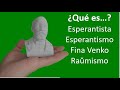 Palabras que solo se entienden en Esperanto