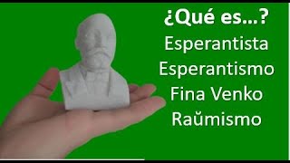 Palabras que solo se entienden en Esperanto