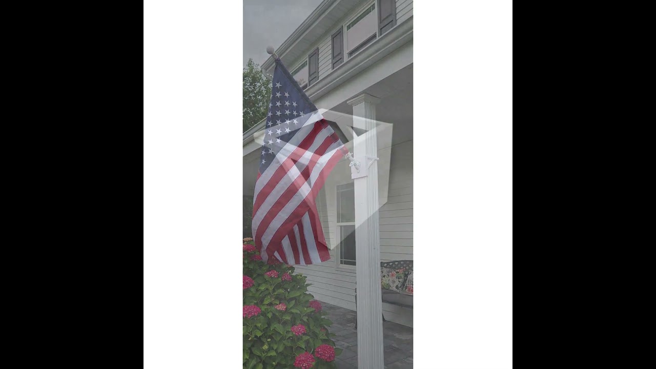 Column Mounted Flag Bracket