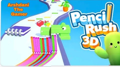 Pencil Rush 3D All Level Gameplay Videos Update 2023 Android,iOS #pencilrush #pencilrush3d #pencils