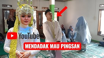 Detik Detik Pengantin Pingsan pernikahan adat Sunda