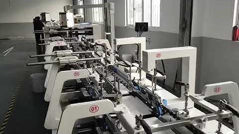 Automatic folder gluer machine