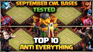 🎯TOP 10 TESTED TH16 CWL BASE LINKS | CITY HALL 16 BASE | BEST TH16 RANKED & WAR BASES🎯IN Coc screenshot 5