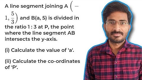 Find the Coordinates of Point P | Coordinate Geometry | Section Formula | Mid Point Formula