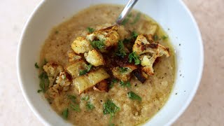 Best Roasted Cauliflower Soup  | SAM THE COOKING GUY