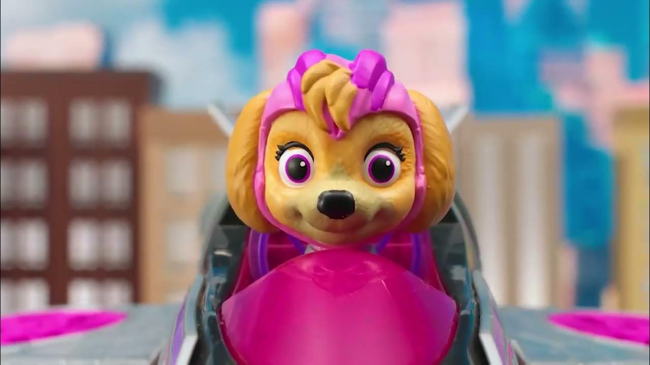 NickALive!: First Look at the PAW Patrol: The Mighty Movie's 'Skye's Mighty  Movie Jet' Toy